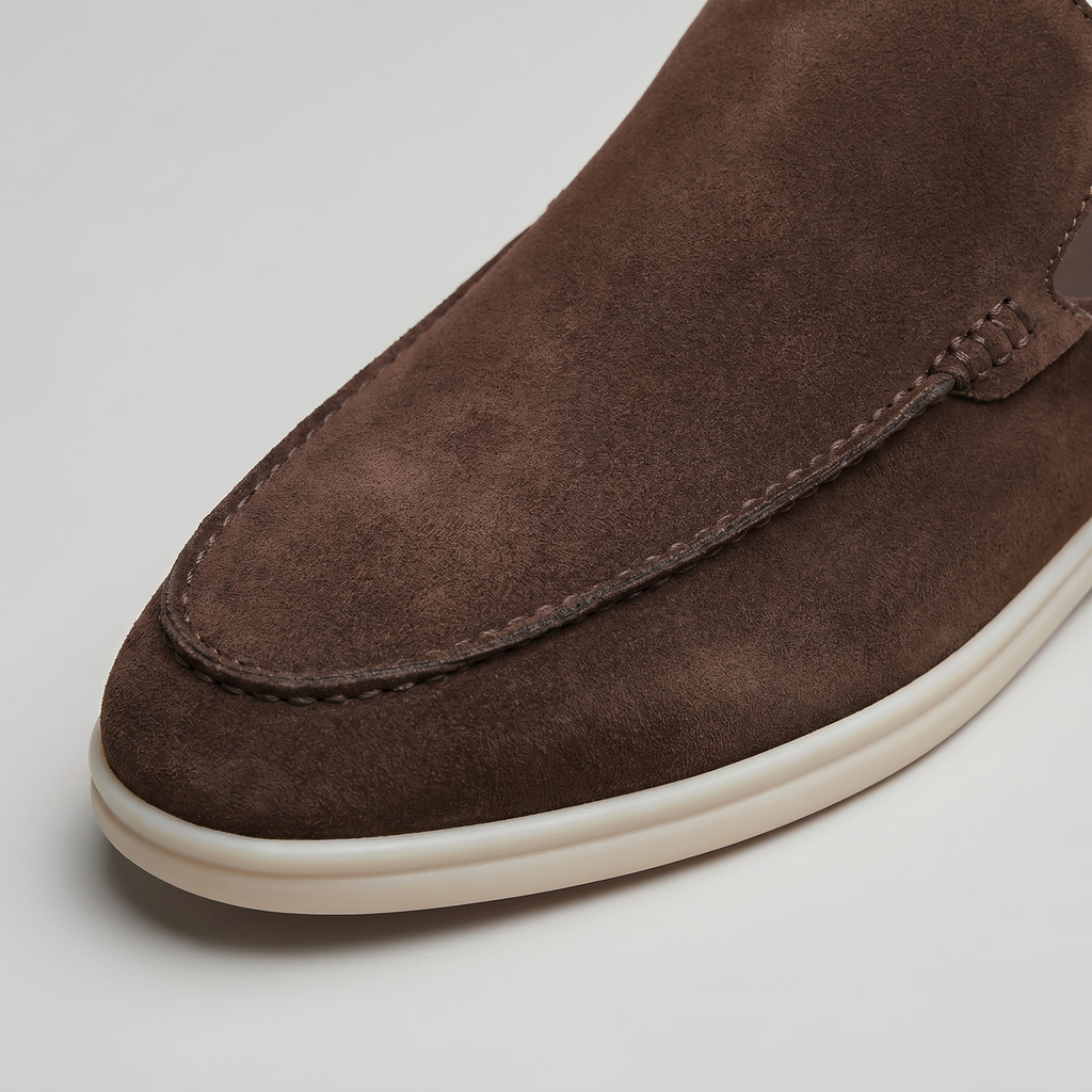 David | Stylish Backless Loafer Mens Slippers
