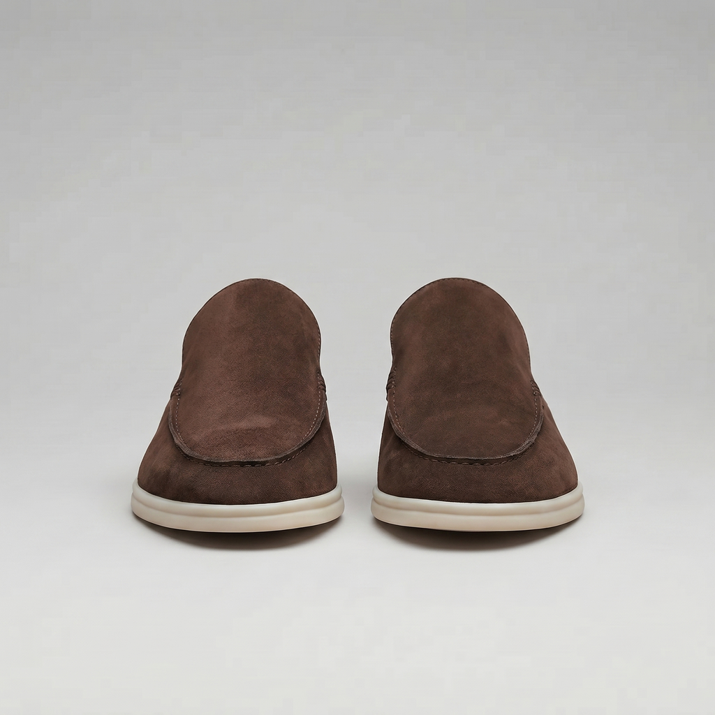 David | Stylish Backless Loafer Mens Slippers