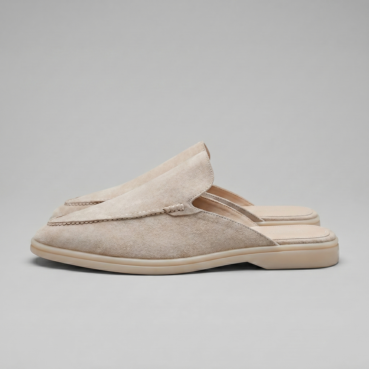 David | Stylish Backless Loafer Mens Slippers
