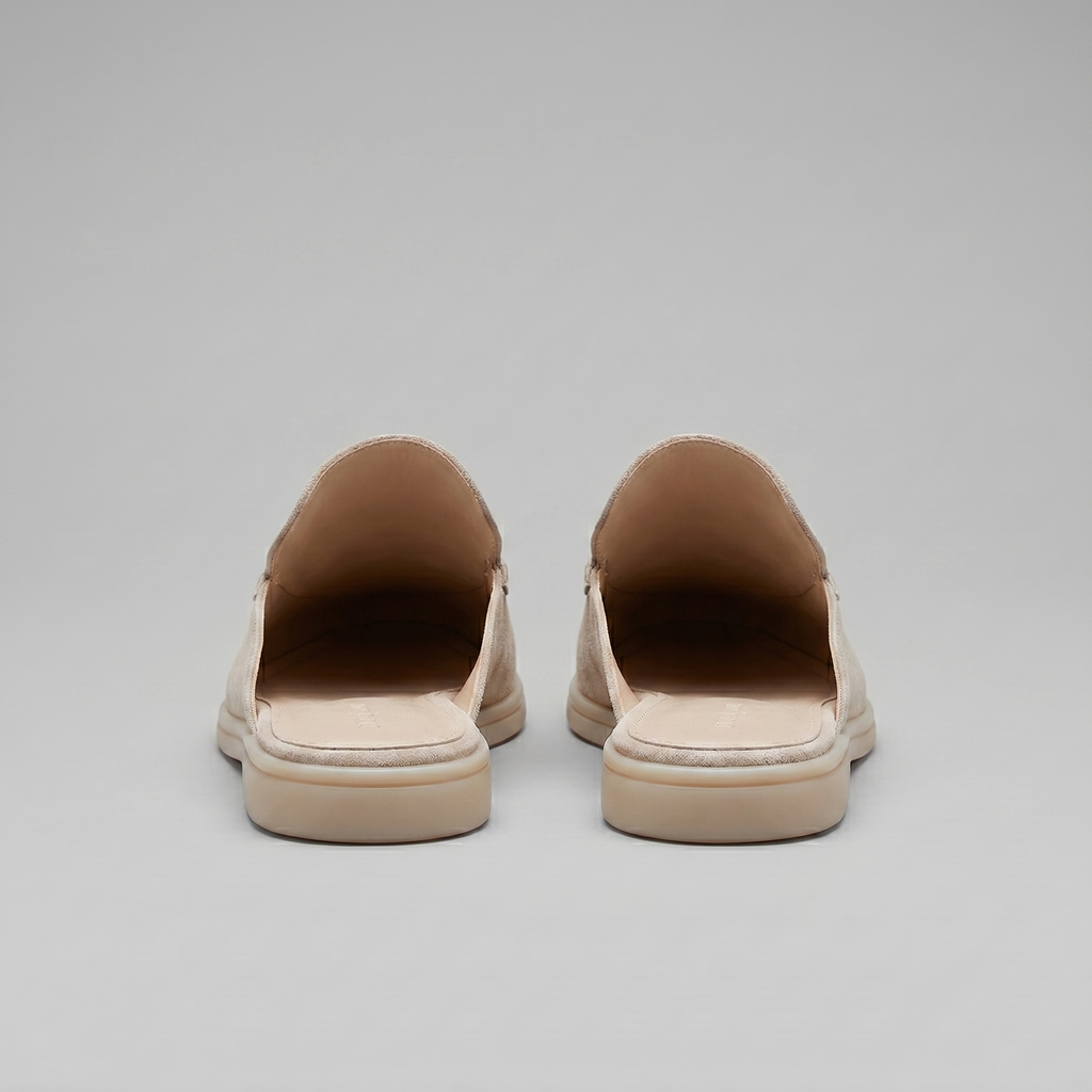 David | Stylish Backless Loafer Mens Slippers