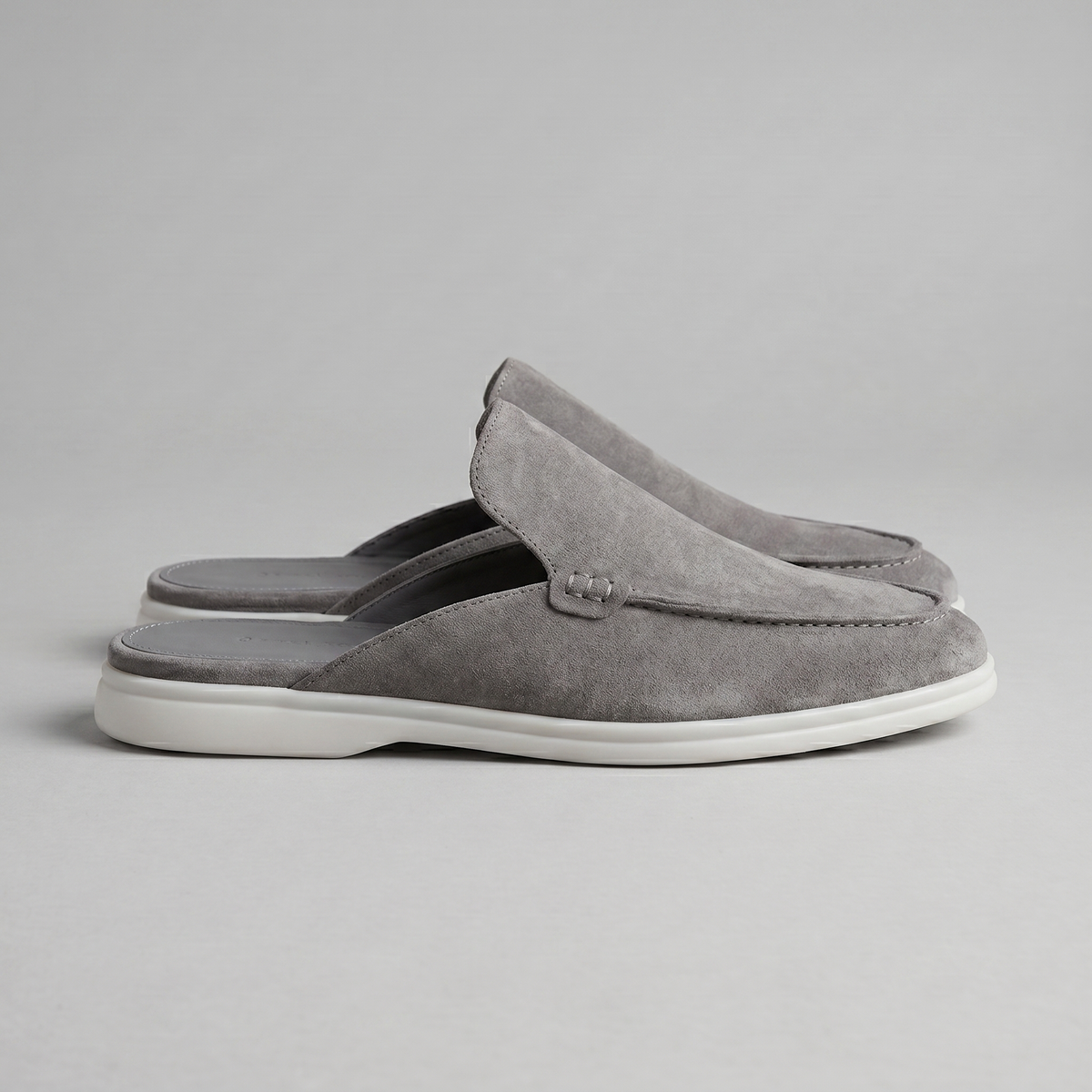 David | Stylish Backless Loafer Mens Slippers