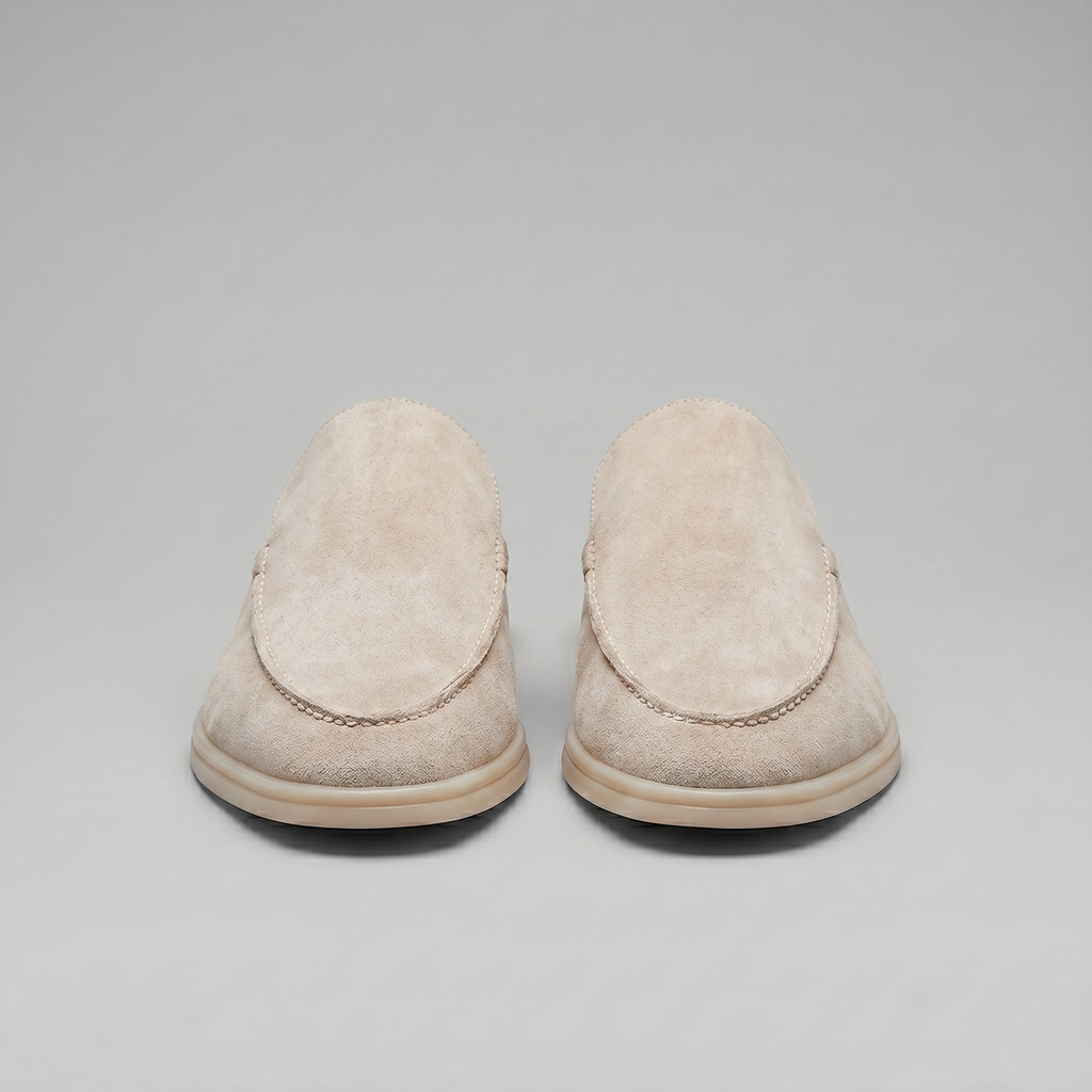 David | Stylish Backless Loafer Mens Slippers