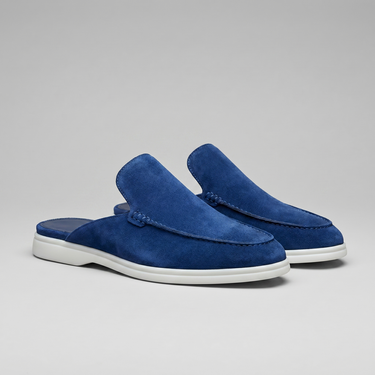 David | Stylish Backless Loafer Mens Slippers