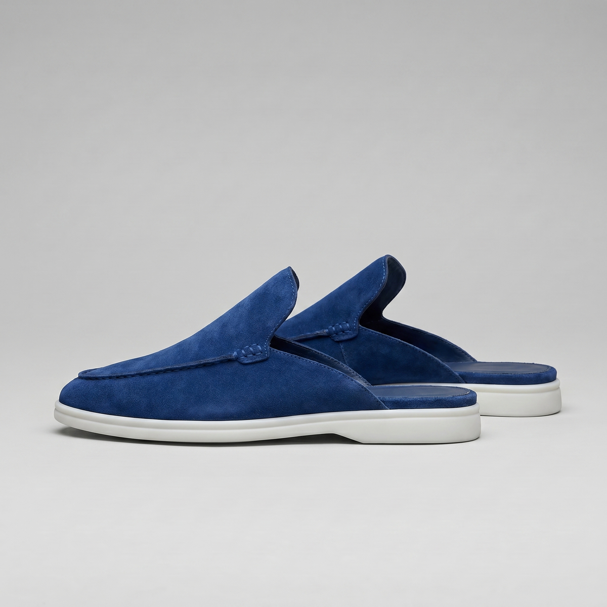 David | Stylish Backless Loafer Mens Slippers