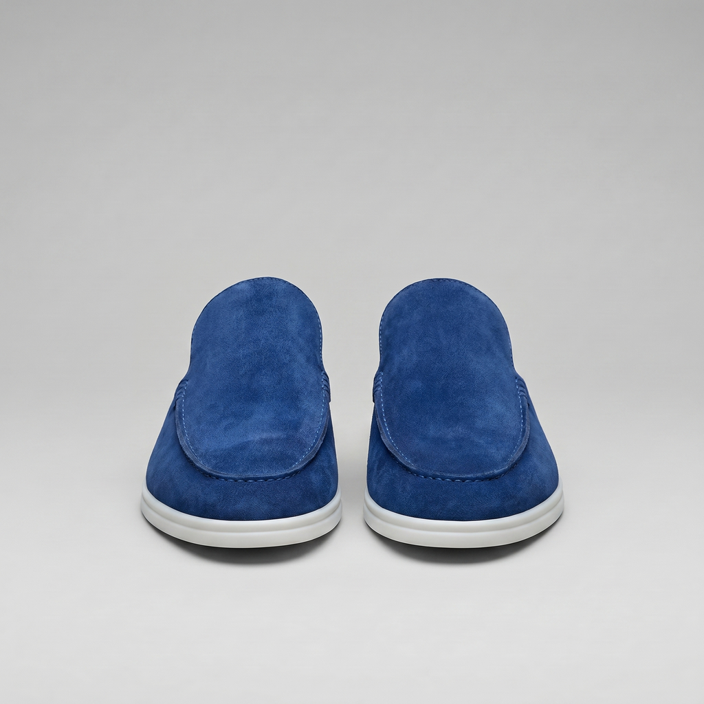 David | Stylish Backless Loafer Mens Slippers