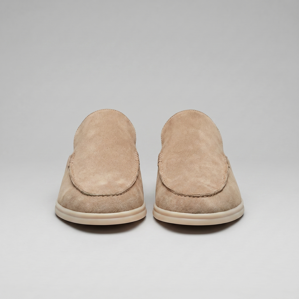 David | Stylish Backless Loafer Mens Slippers