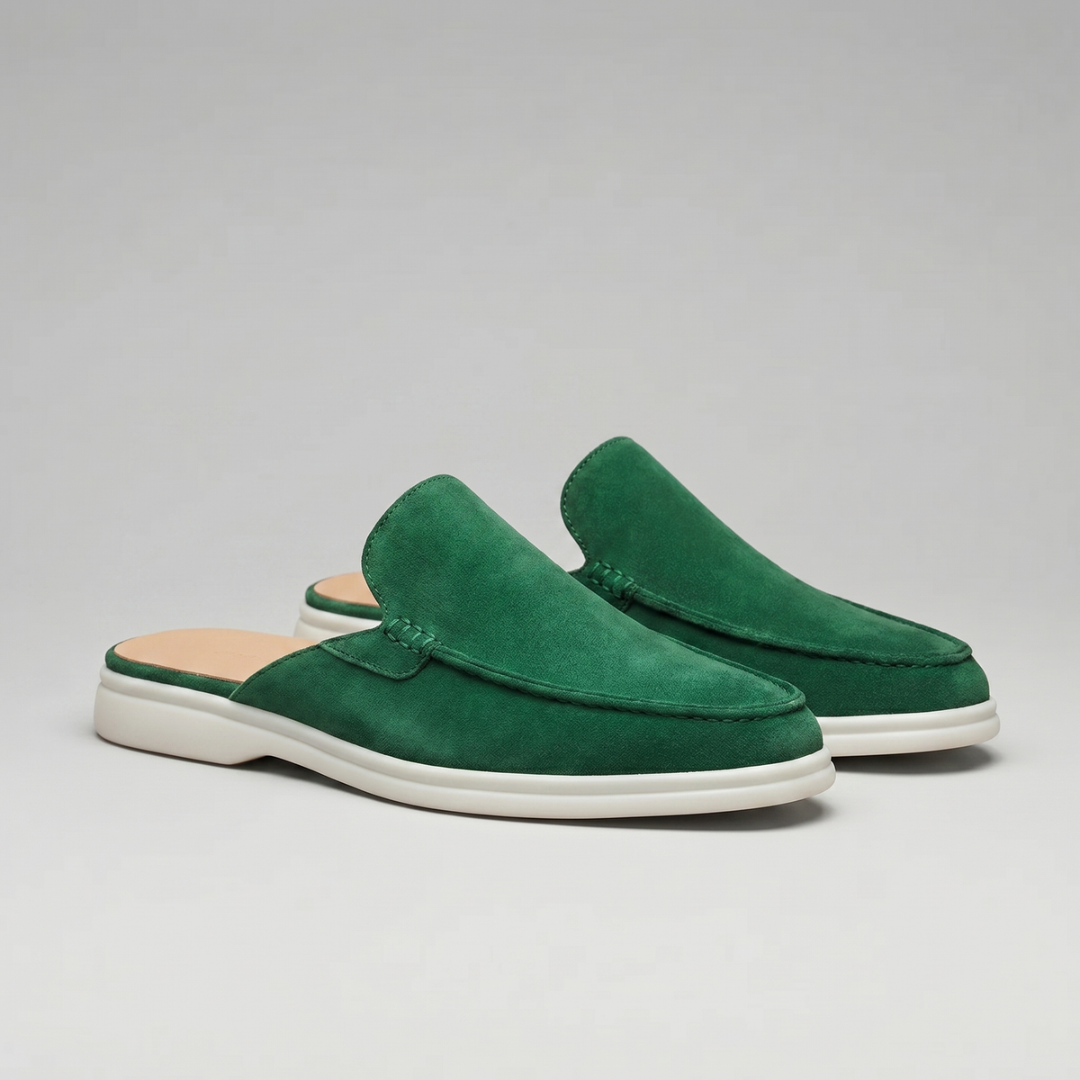 David | Stylish Backless Loafer Mens Slippers
