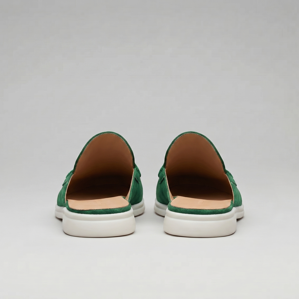 David | Stylish Backless Loafer Mens Slippers