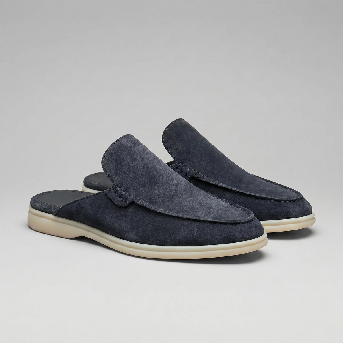 David | Stylish Backless Loafer Mens Slippers