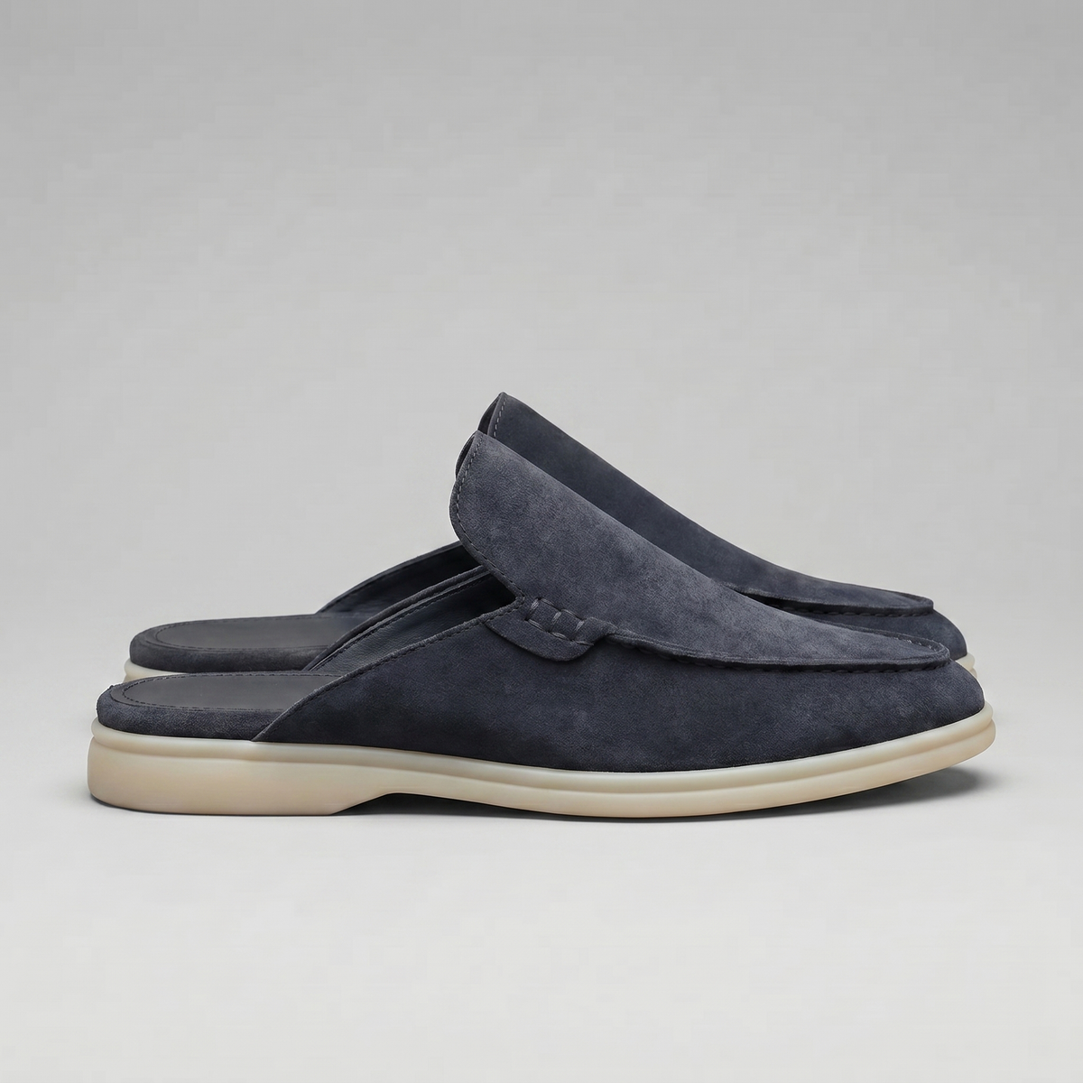 David | Stylish Backless Loafer Mens Slippers