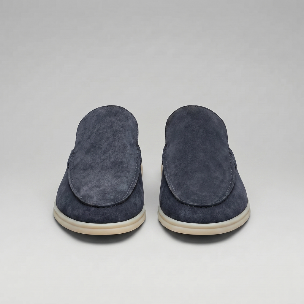 David | Stylish Backless Loafer Mens Slippers