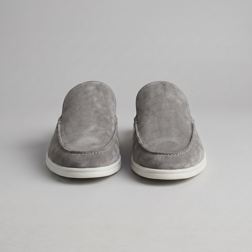 David | Stylish Backless Loafer Mens Slippers