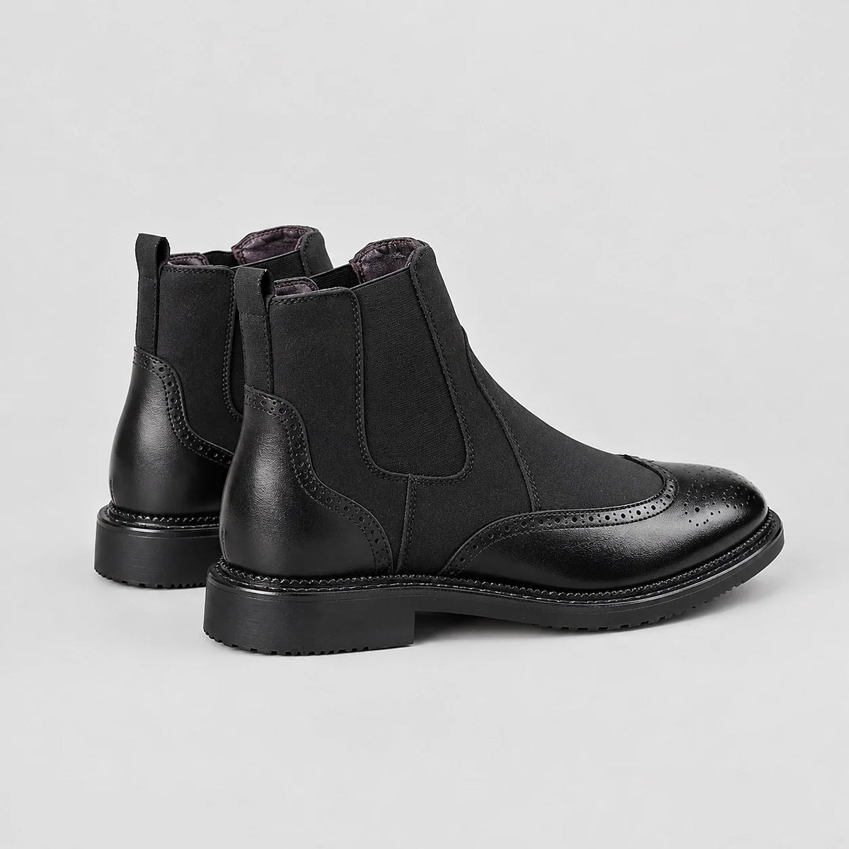 David | Wingtip Brogue Chelsea Mens Boots