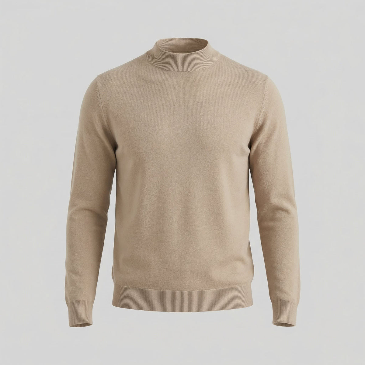 Dylan | Fine Knit Mock Neck Mens Jumpers