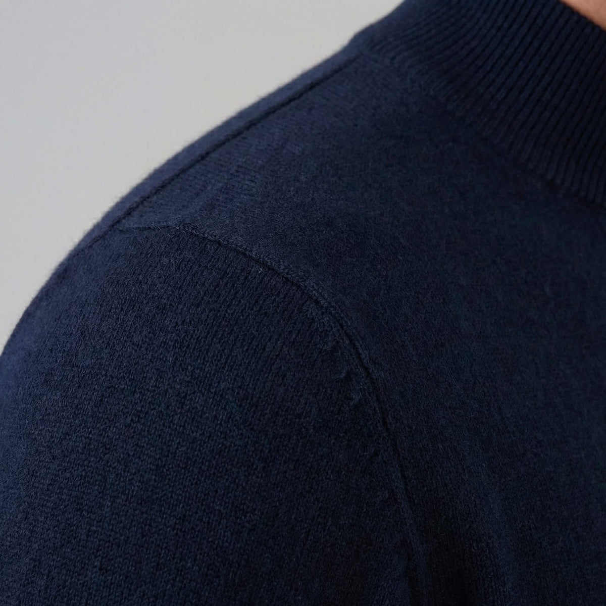 Dylan | Fine Knit Mock Neck Mens Jumpers