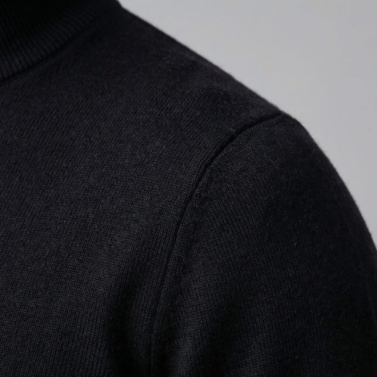 Dylan | Fine Knit Mock Neck Mens Jumpers
