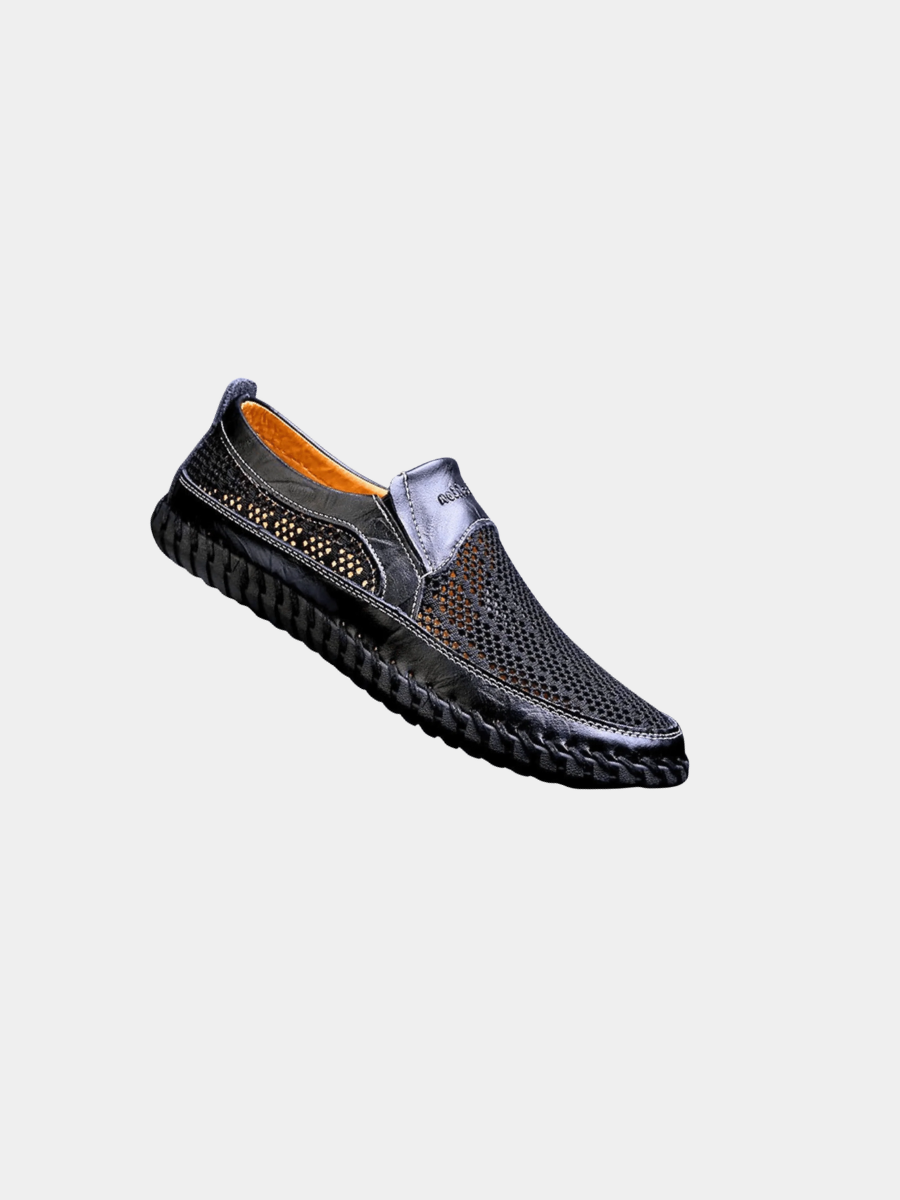 Dylan | Polished Woven Slip-On Orthopedic Shoes