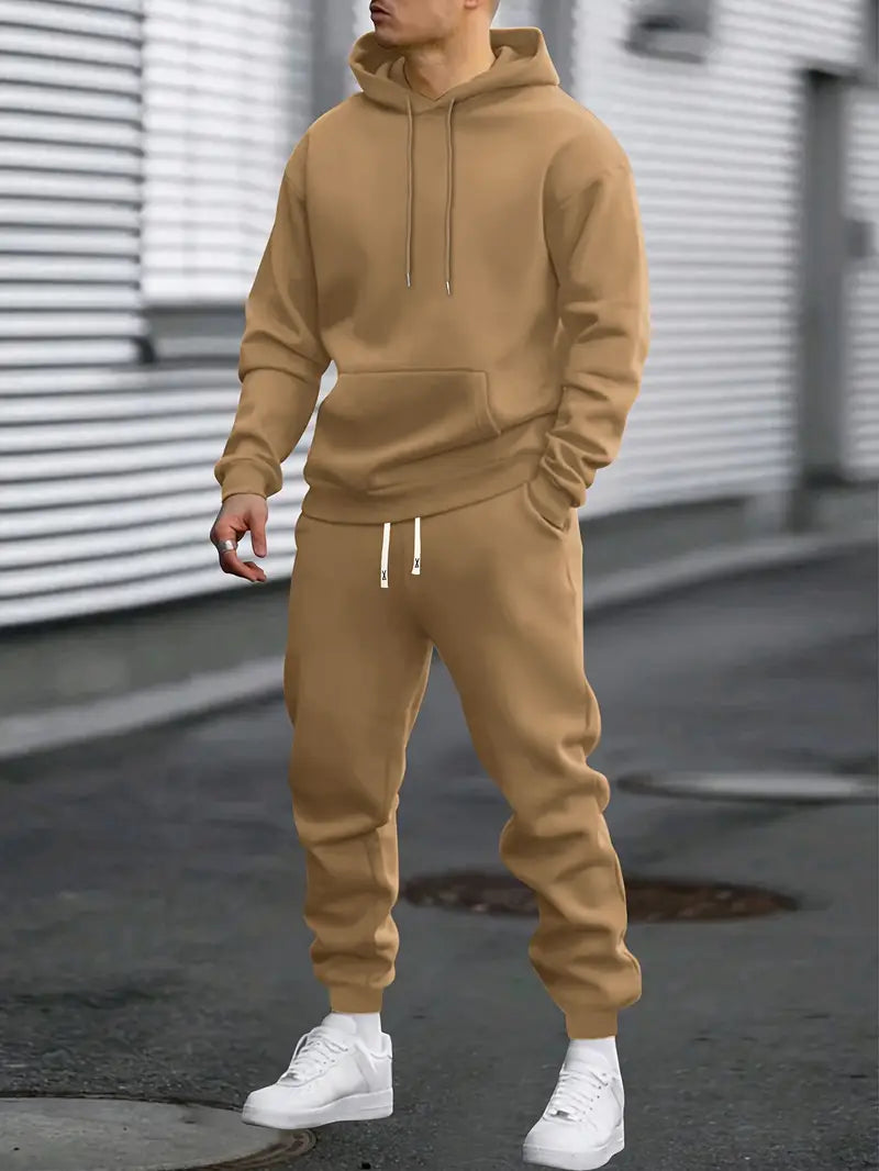 Dylan | Timeless Hooded Tracksuit Set with Jogger Pants