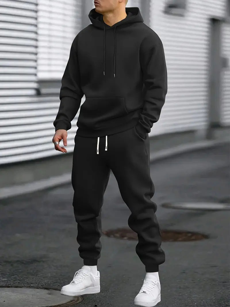 Dylan | Timeless Hooded Tracksuit Set with Jogger Pants