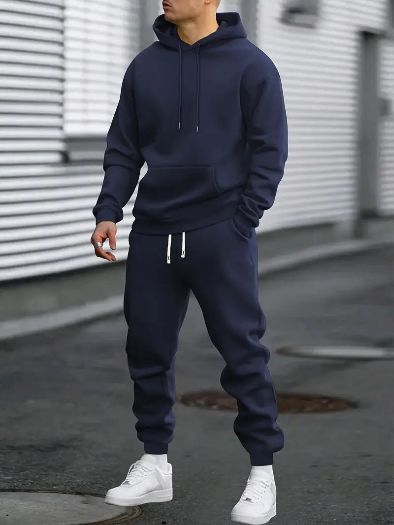 Dylan | Timeless Hooded Tracksuit Set with Jogger Pants