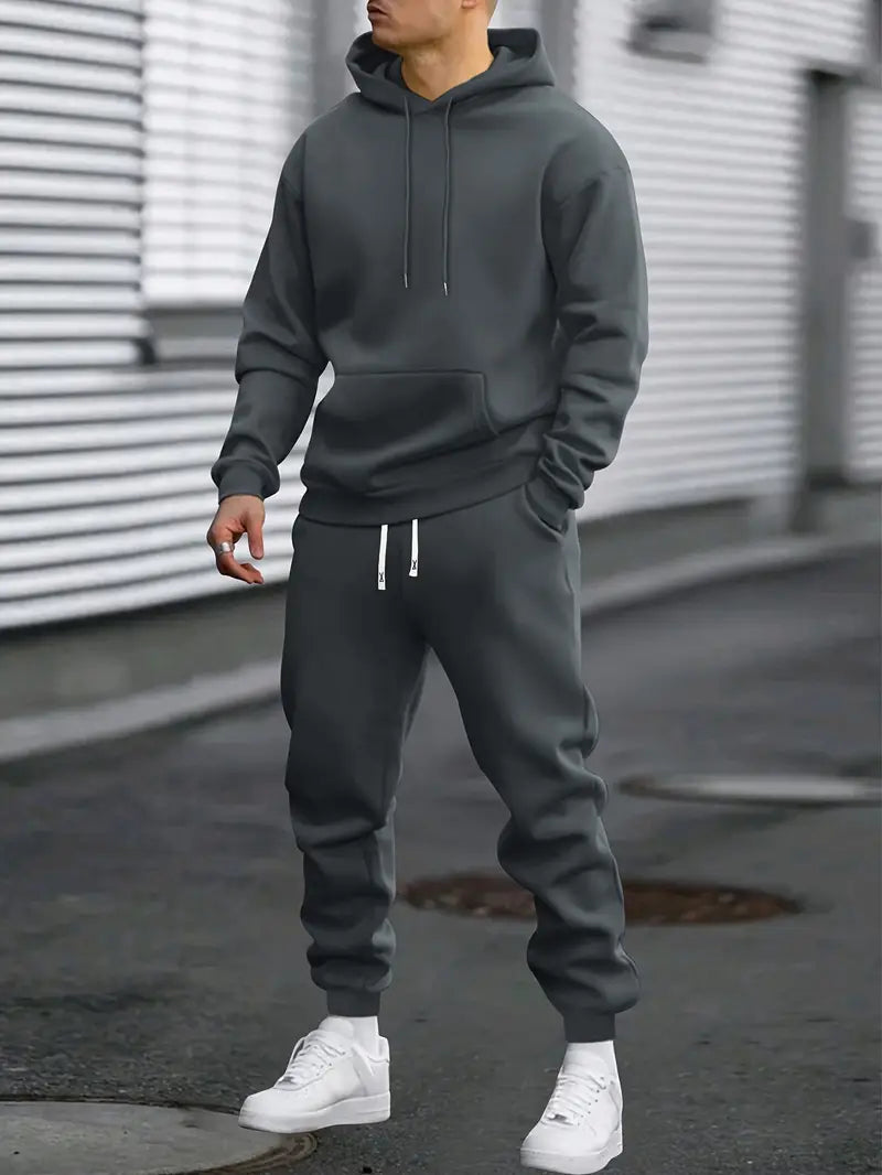 Dylan | Timeless Hooded Tracksuit Set with Jogger Pants