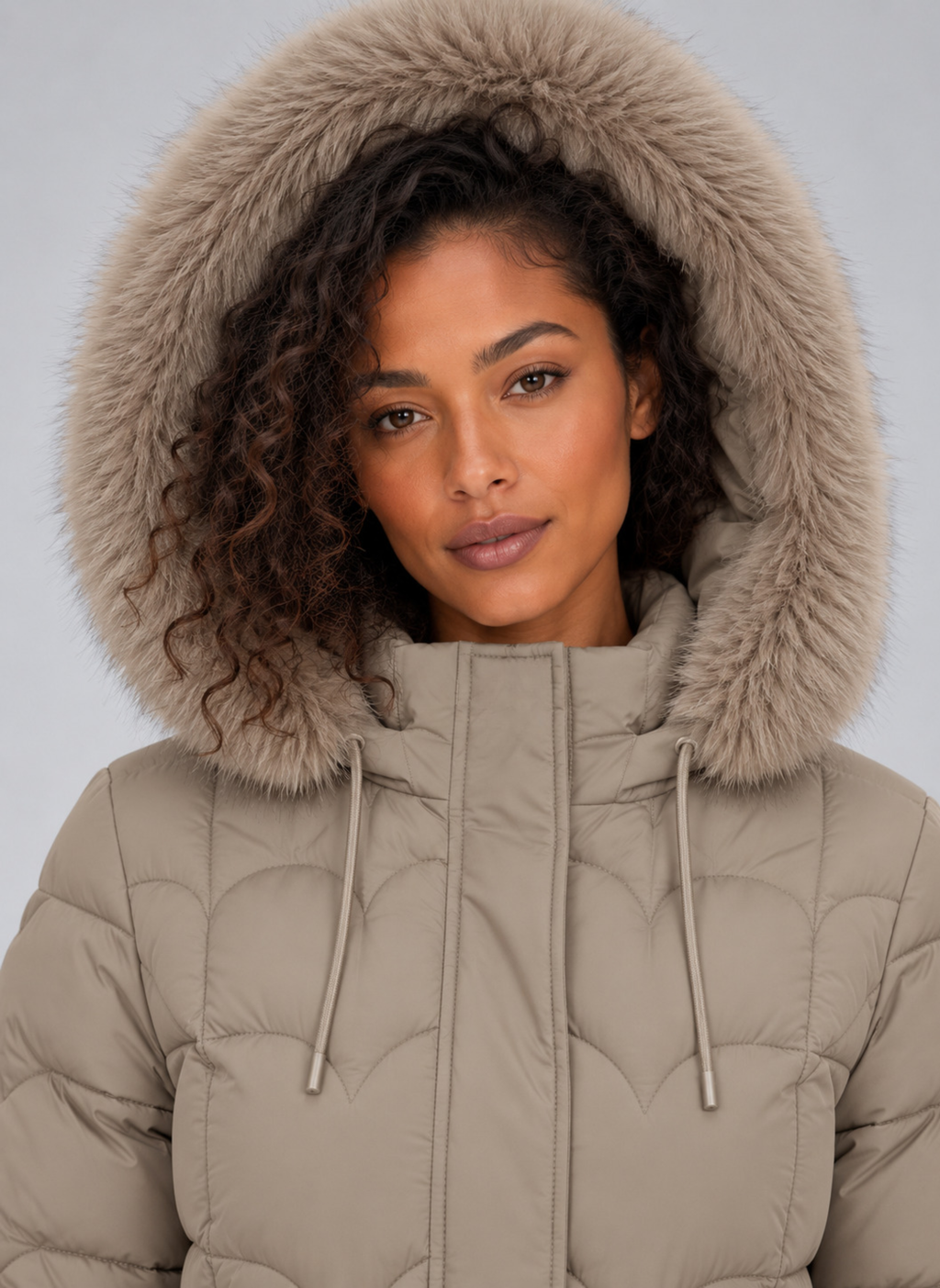 Eden | Timeless Longline Hooded Puffer Jacket Women
