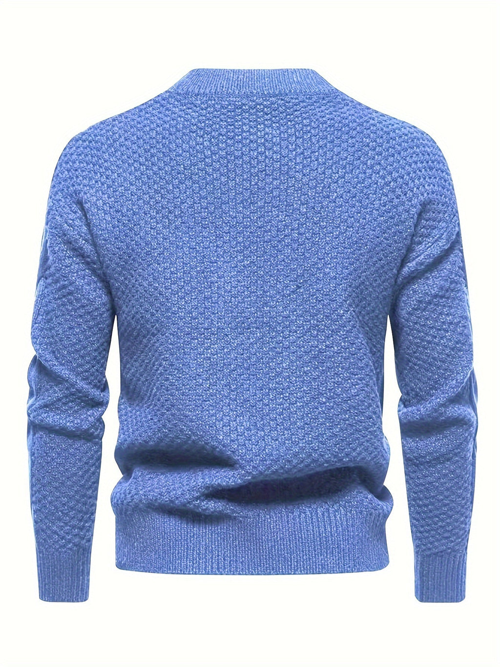 Edward | Cable Pattern Crew Neck Mens Knit Jumper