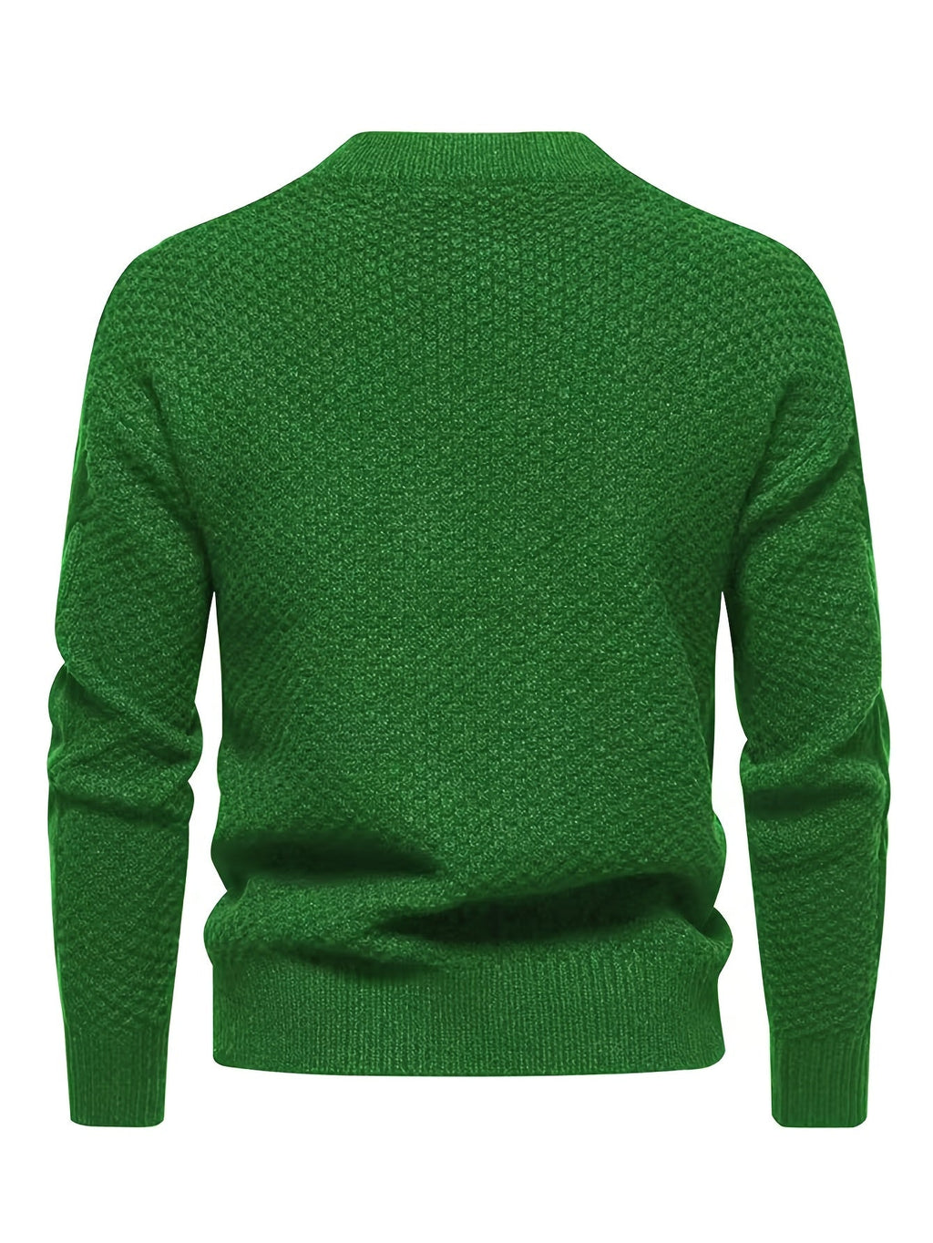 Edward | Cable Pattern Crew Neck Mens Knit Jumper