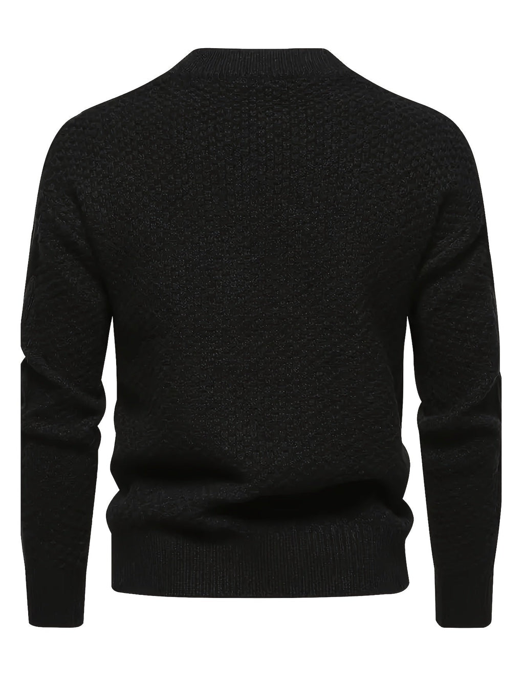 Edward | Cable Pattern Crew Neck Mens Knit Jumper