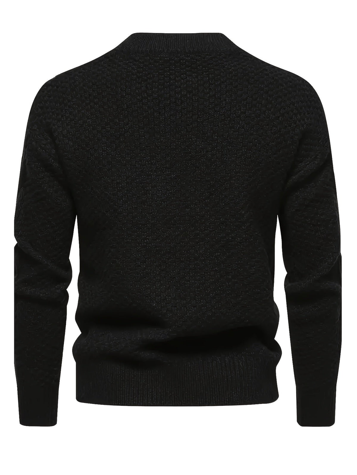 Edward | Cable Pattern Crew Neck Mens Knit Jumper