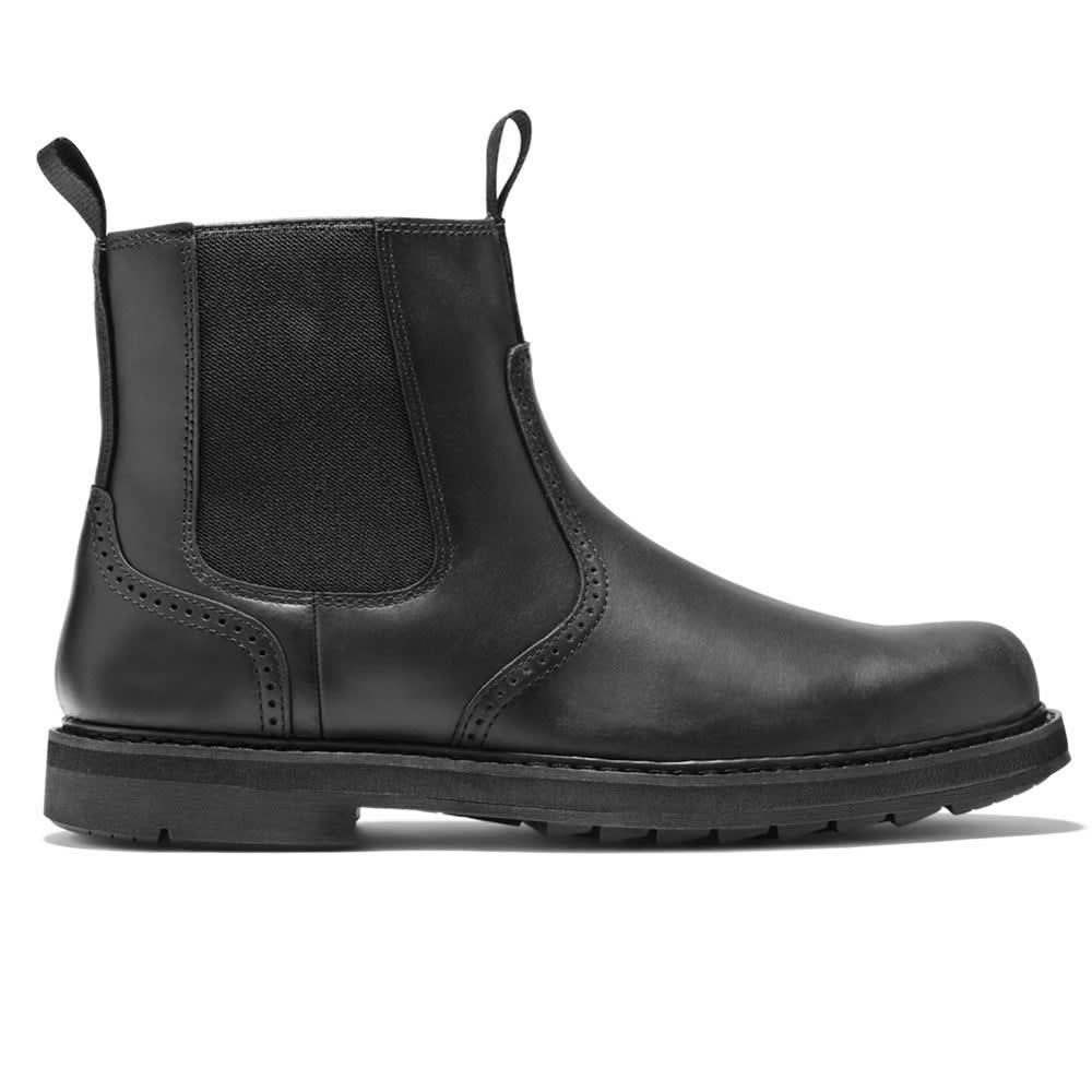 Edward | Cosy Brogue Chelsea Mens Boots