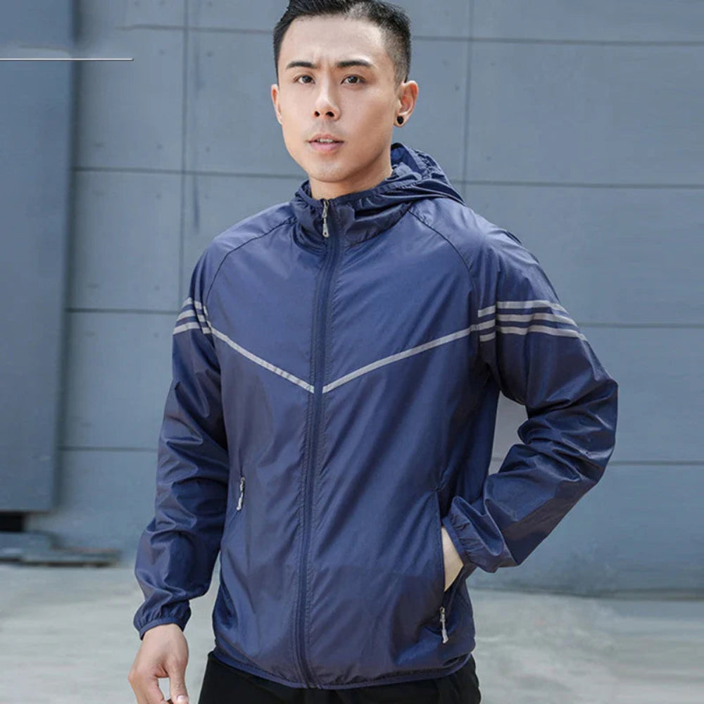 Edward | Elegant Lightweight Hooded Waterproof Jacket