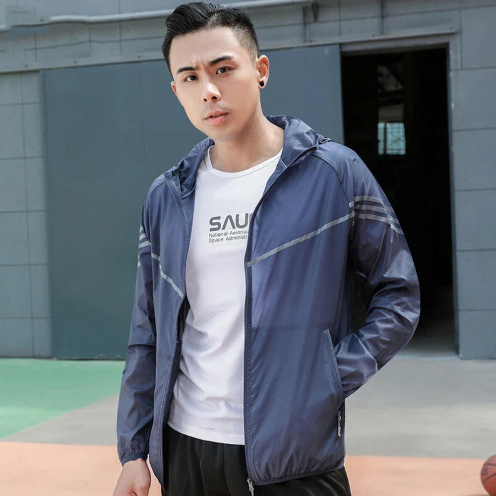 Edward | Elegant Lightweight Hooded Waterproof Jacket