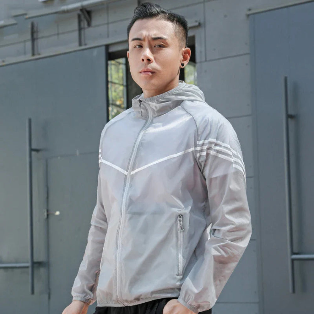 Edward | Elegant Lightweight Hooded Waterproof Jacket
