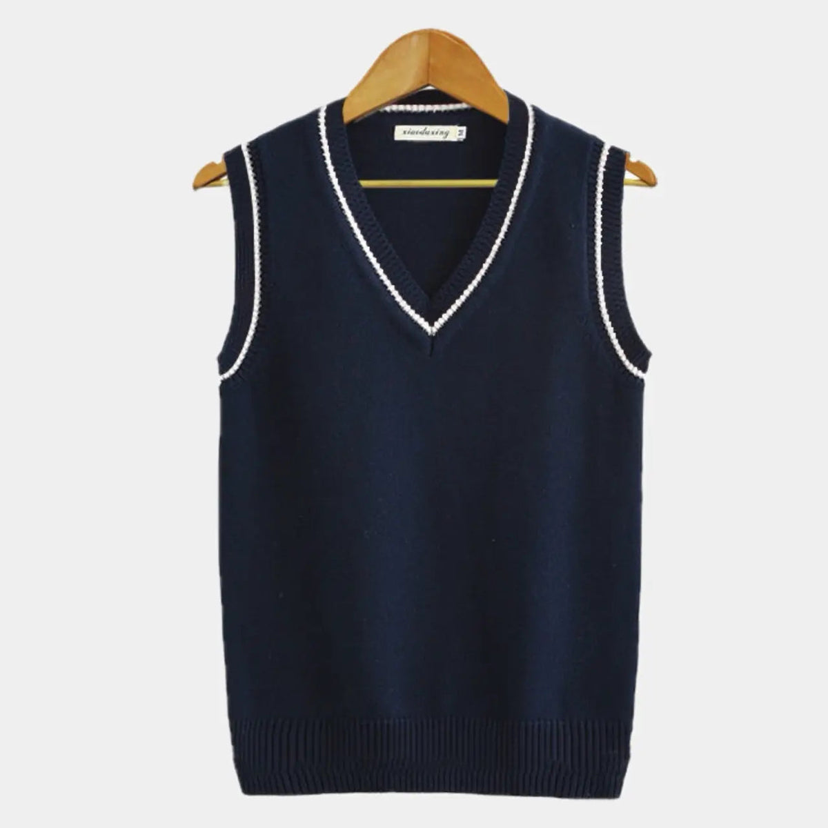 Edward | Sleeveless V-Neck Mens Knit Jumper