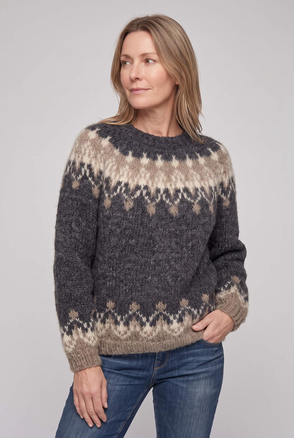 Eleanor | Classic Nordic Christmas Jumper for Women