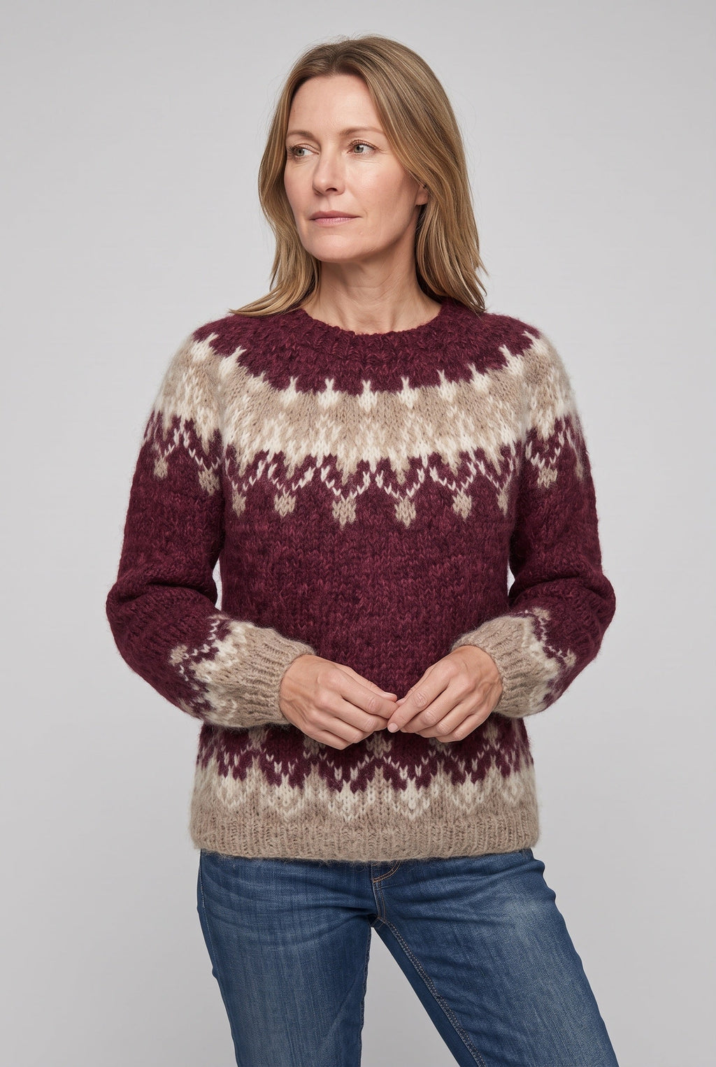 Eleanor | Classic Nordic Christmas Jumper for Women