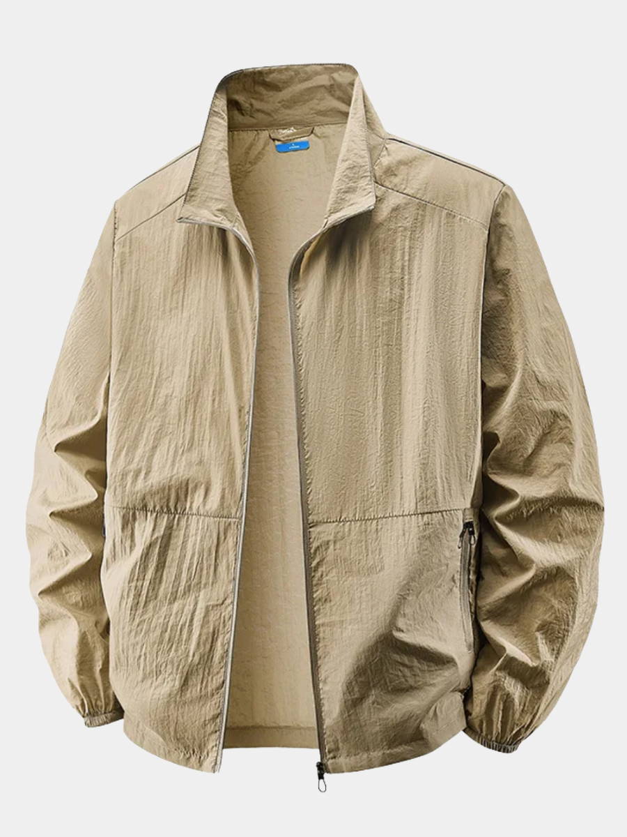 Elias | Effortless Lightweight Waterproof Zip Jacket