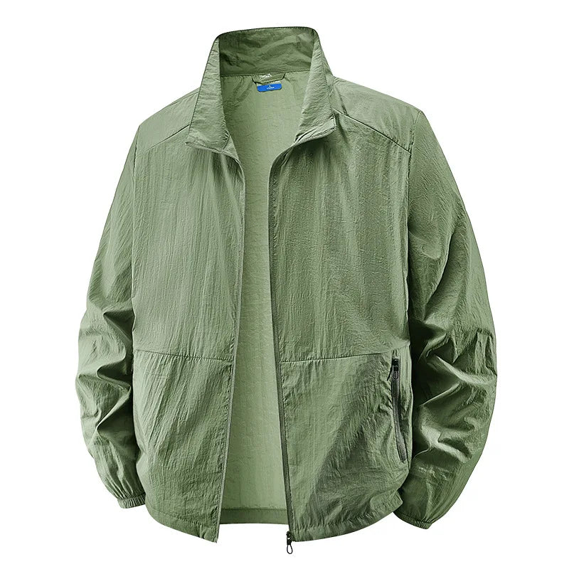 Elias | Effortless Lightweight Waterproof Zip Jacket