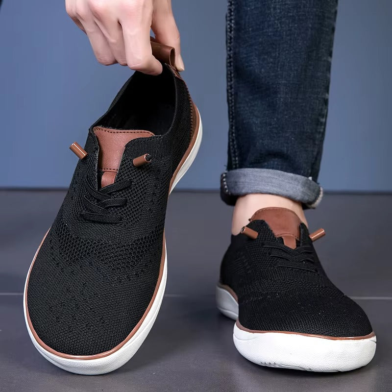 Elias | Polished Wide Fit Orthopedic Shoes for Everyday Walking