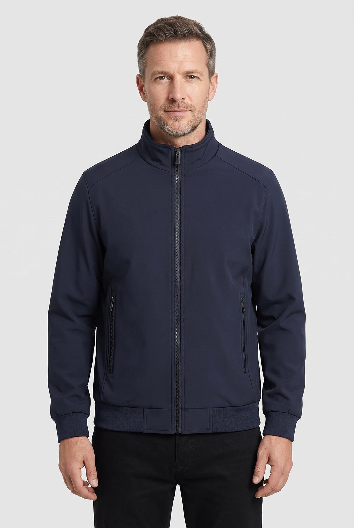 Elias | Relaxed Lightweight Zip-Up Waterproof Jacket