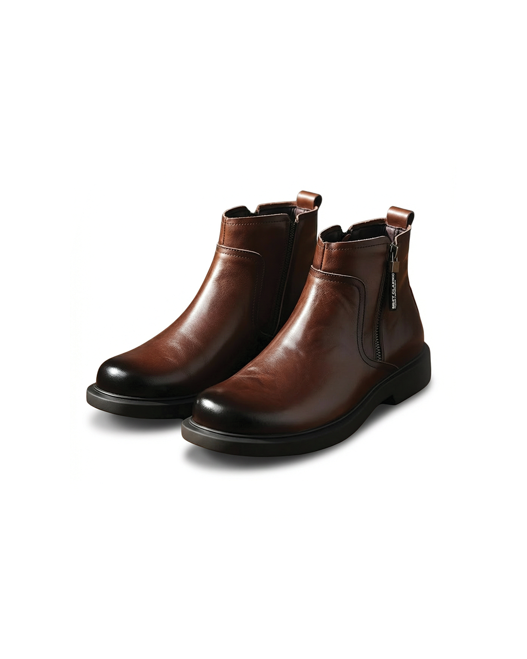 Elijah | Elegant Side Zip Ankle Mens Boots
