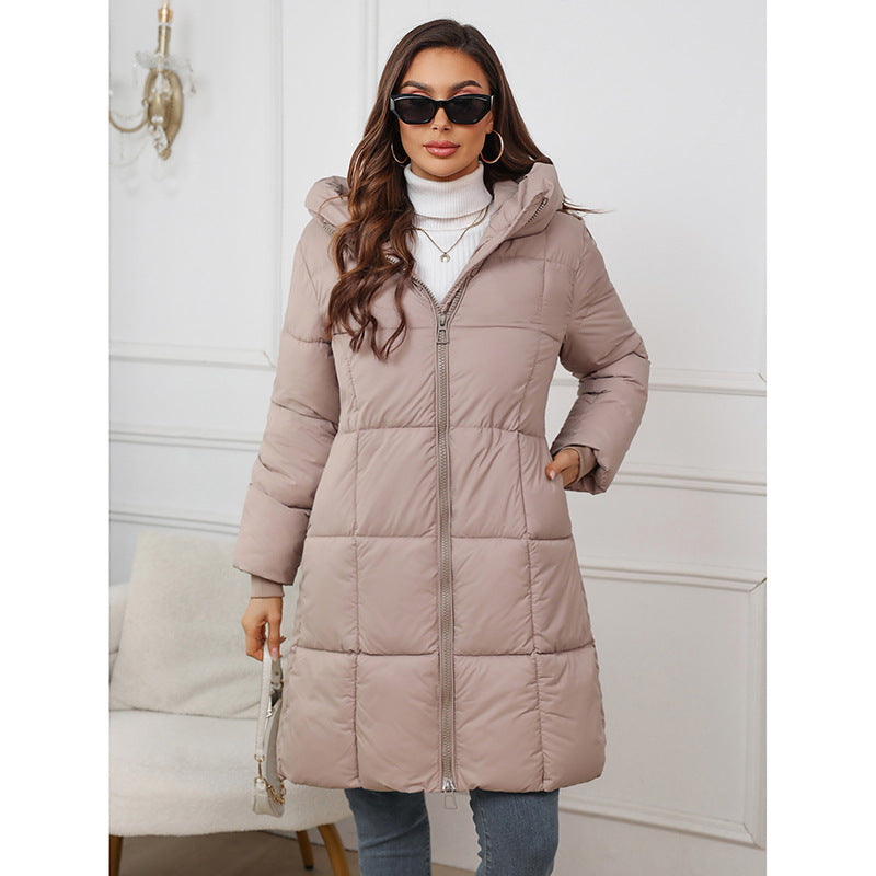Eliza | Timeless Hooded Long Puffer Coat