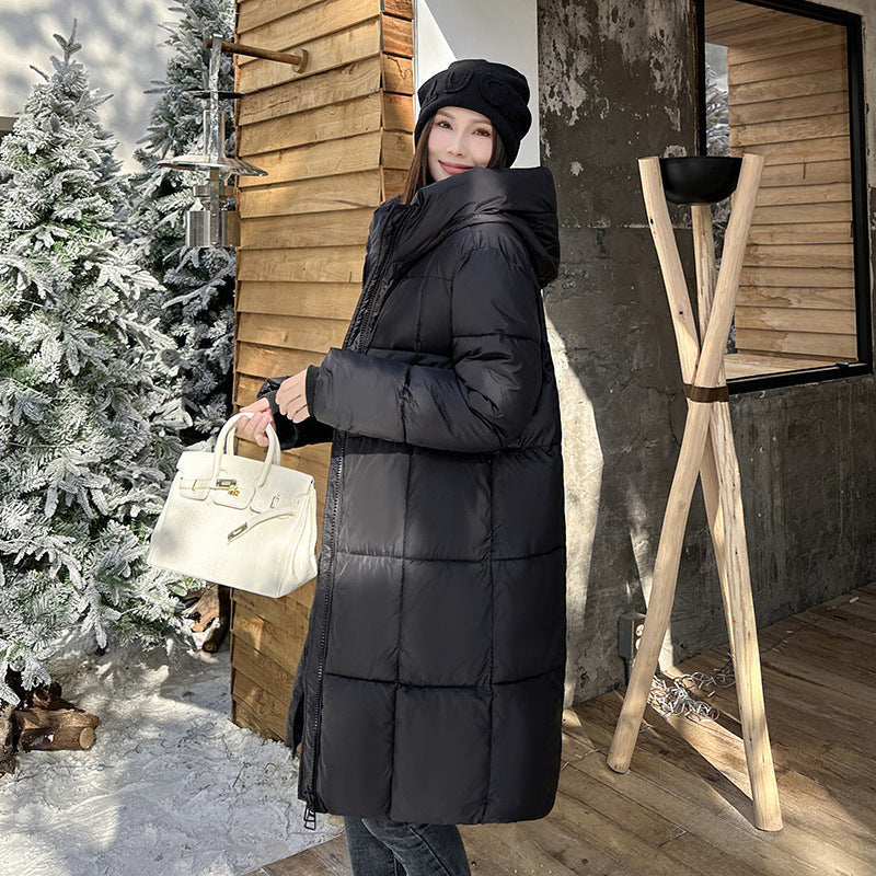 Eliza | Timeless Hooded Long Puffer Coat