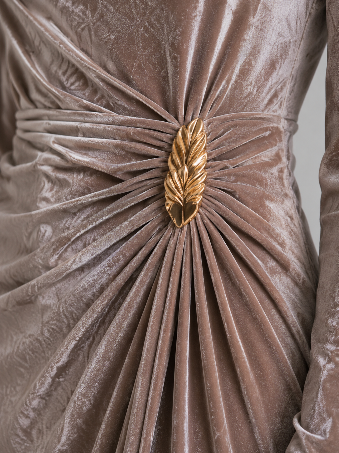 Elizabeth | Classic Velvet Cowl Neck Christmas Dress