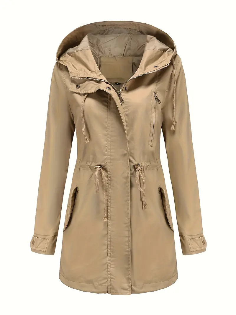 Elizabeth | Refined Hooded Waterproof Jacket Parka