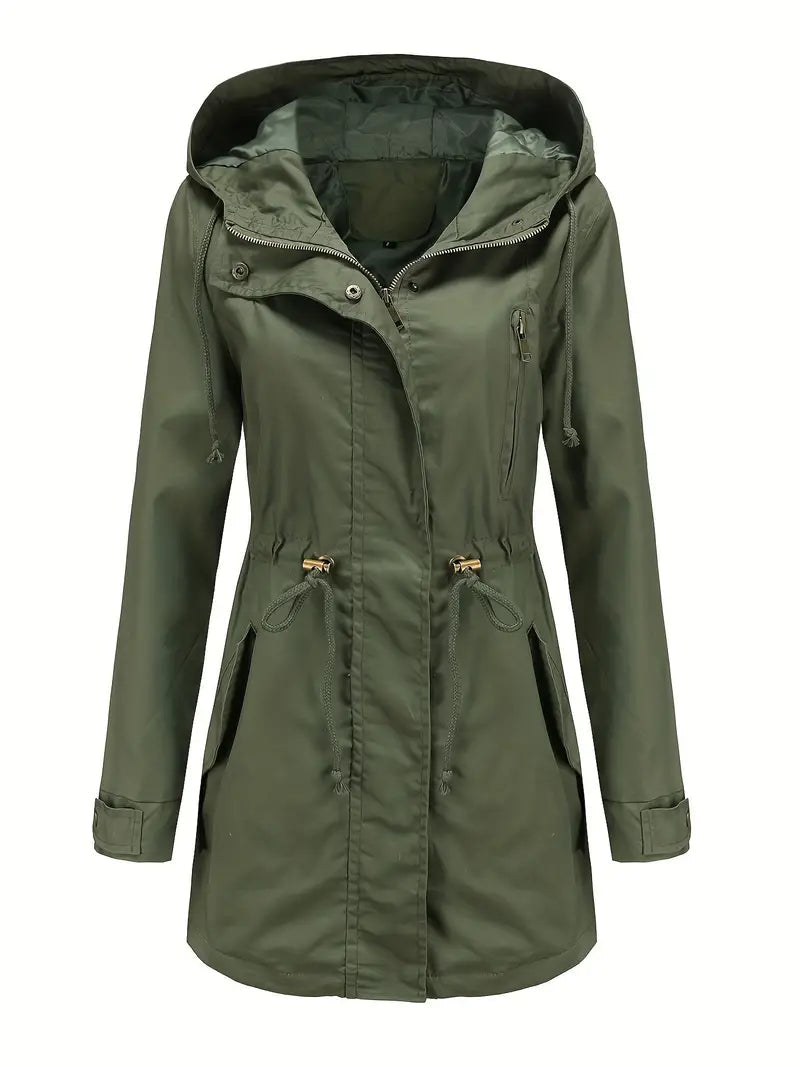 Elizabeth | Refined Hooded Waterproof Jacket Parka