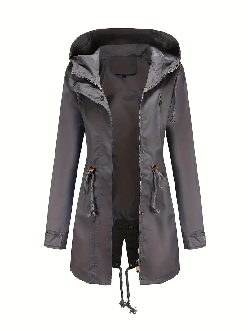 Elizabeth | Refined Hooded Waterproof Jacket Parka