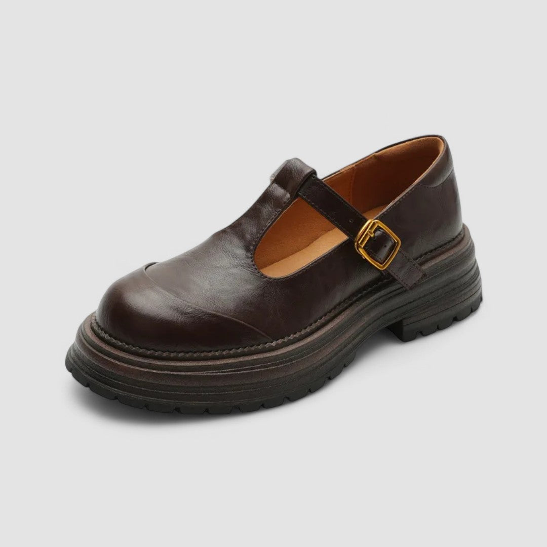 Ella | Timeless Chunky T-Bar Mary Jane Shoes
