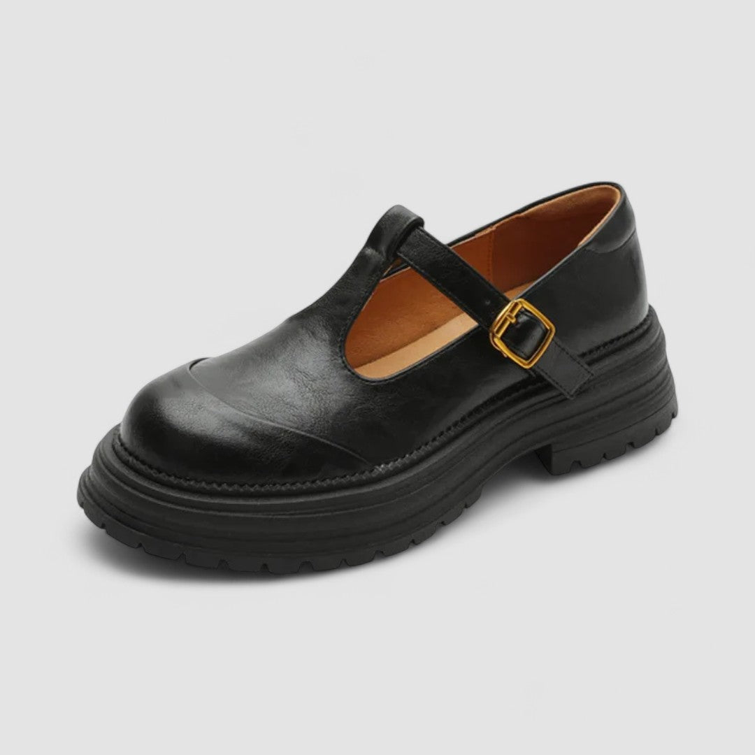 Ella | Timeless Chunky T-Bar Mary Jane Shoes